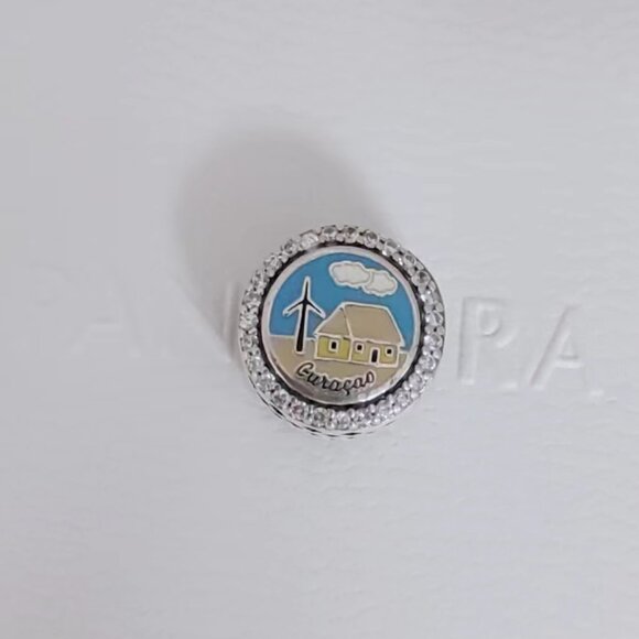 Pandora Windmill Curacao Charm for Pandora Bracelet Bead Charm - Picture 6 of 6